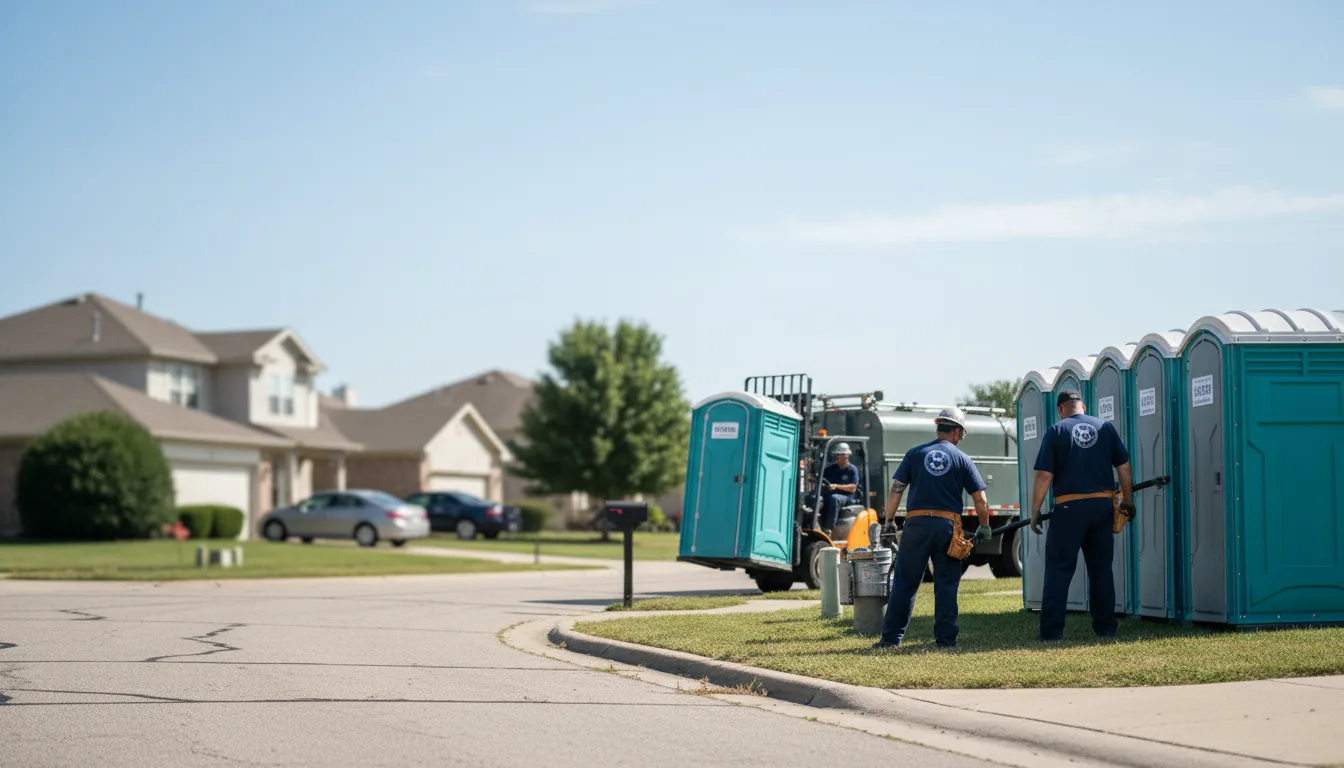 Porta Potty Rental in Preston, OK near me